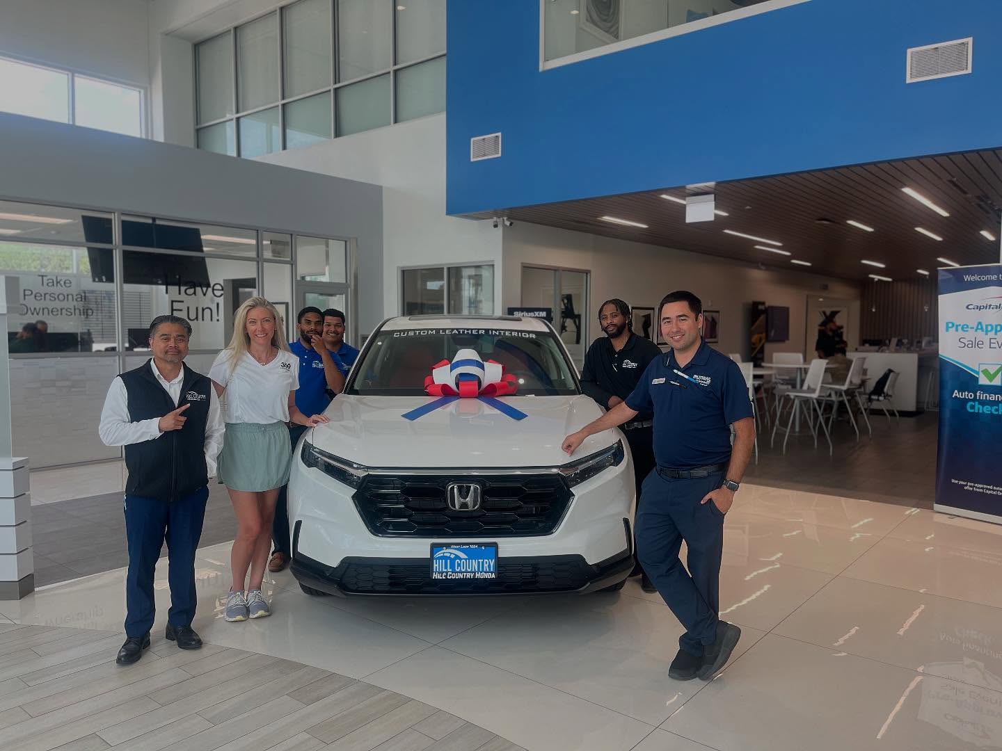 Thank you Hill Country Honda! We appreciate you!🇺🇸